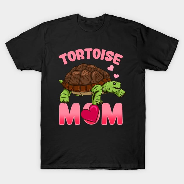 Tortoise Tortoise Mom Turtle Reptile T-Shirt by CreativeGiftShop